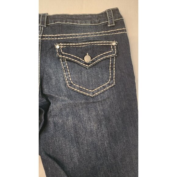 Paisley Sky Women's Dark Wash Denim Jeans Size 14 - Picture 7 of 13